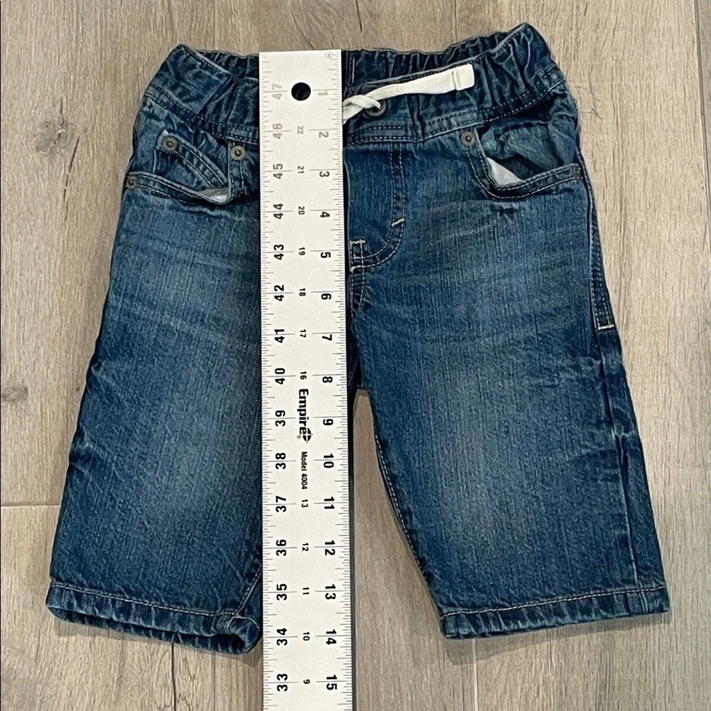 GAP Kids Blue Denim Shorts with Drawstring Size XS Regular